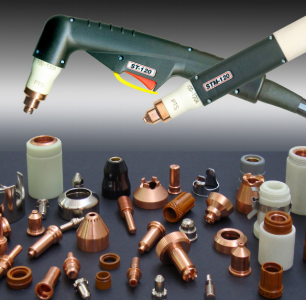 Горелка плазменная механическая STM-120 длина кабеля 15м, разъем 1/4G — фото 2